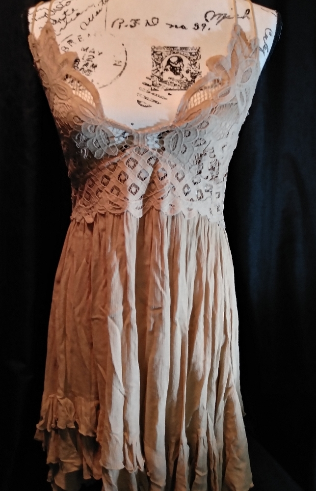 Gorgeous detail very feminine dress